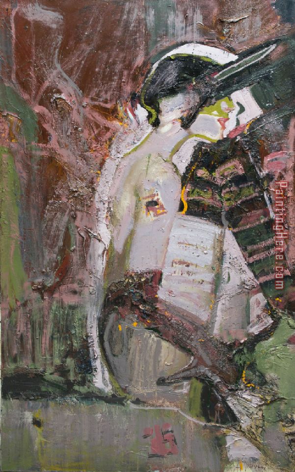 Loneliness painting - Misti Pavlov Loneliness art painting